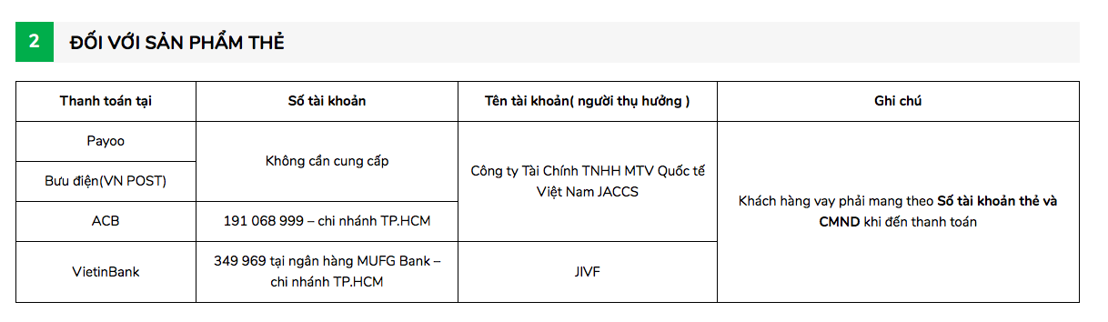 Hướng dẫn vay tiền Jaccs có ngay 15tr